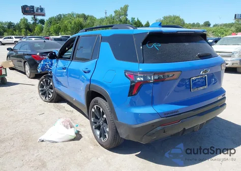 2025 Chevrolet Equinox Fwd Rs из США, поврежденный, VIN 3GNAXLEG6SL265476